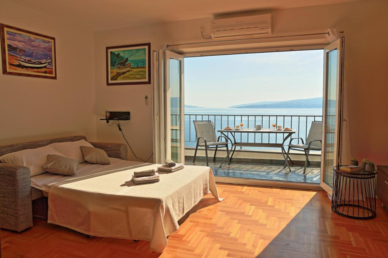 Studio Apartman Luka Zengg Kültér fotó